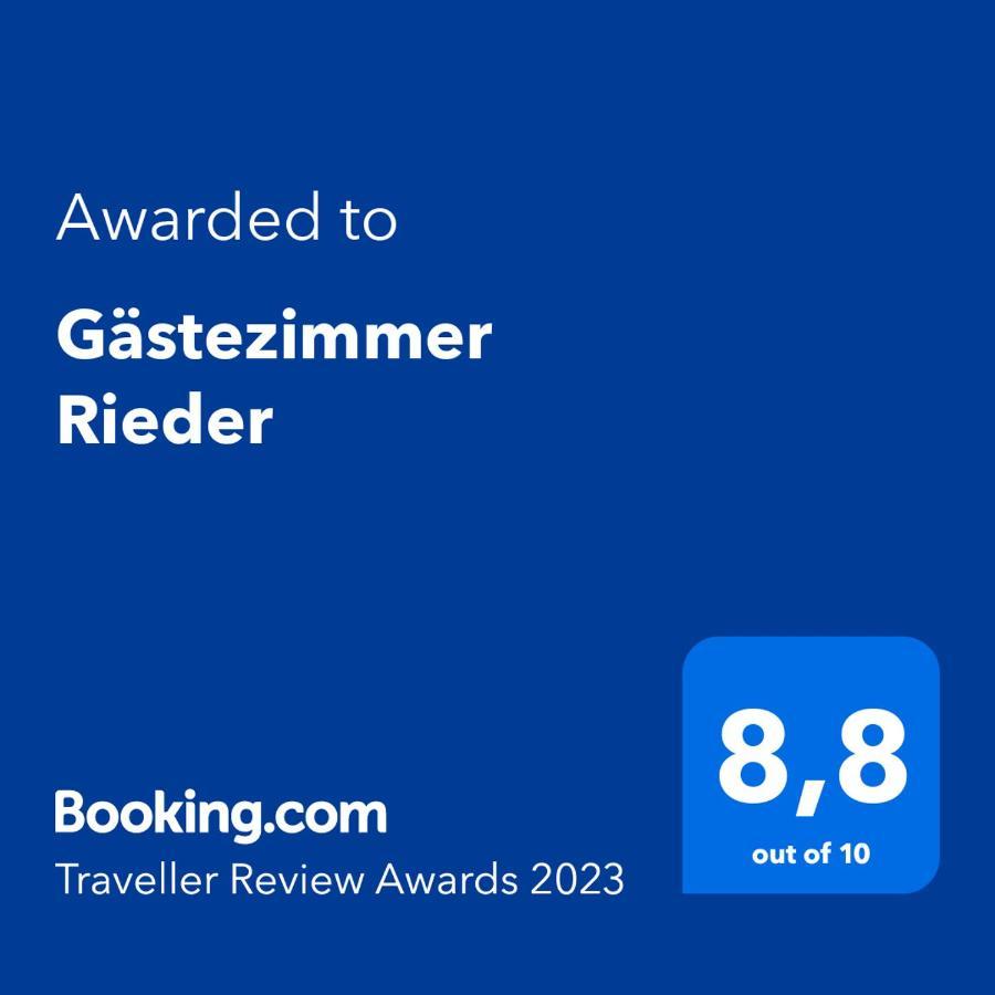 Gaestezimmer Rieder Staatz Exterior foto